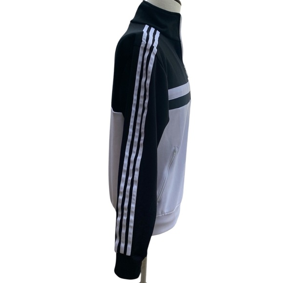 Adidas Adi ICON Tracktop Men's Black WhiteZ35378 Track Classic Jacket SZ small - Picture 4 of 5